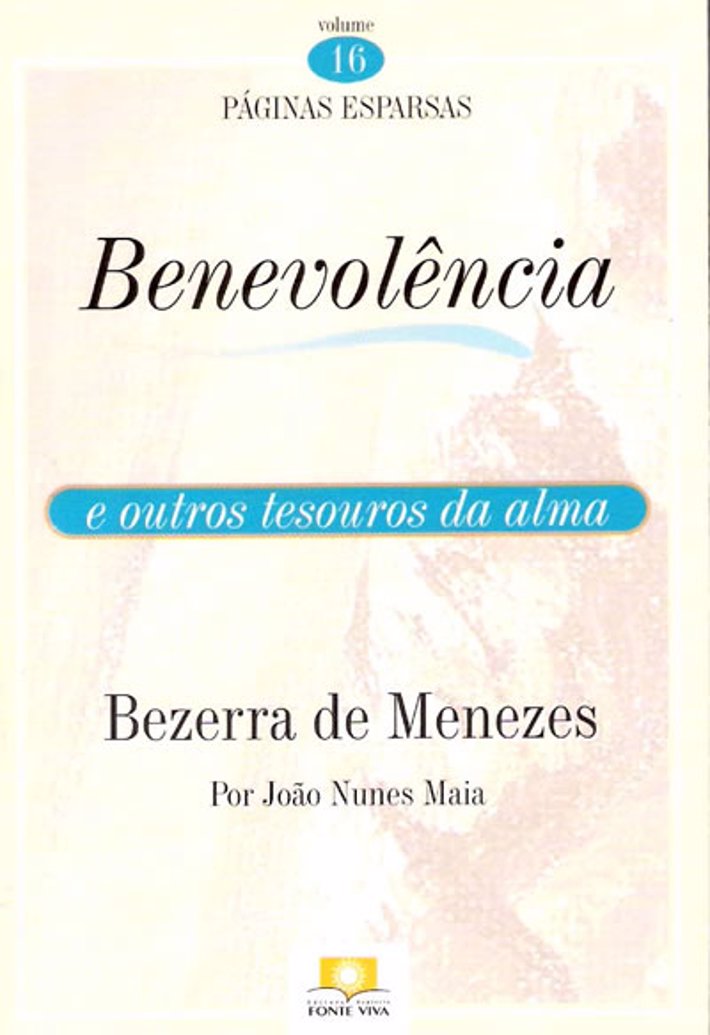 Páginas Esparsas 16 - Benevolência