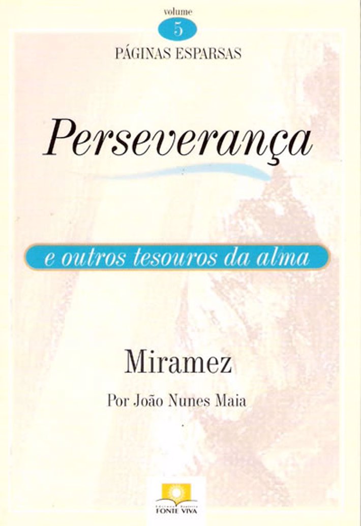 Páginas Esparsas 5 - Perseverança