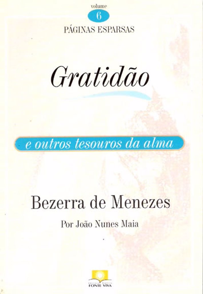 Páginas Esparsas 6 - Gratidão