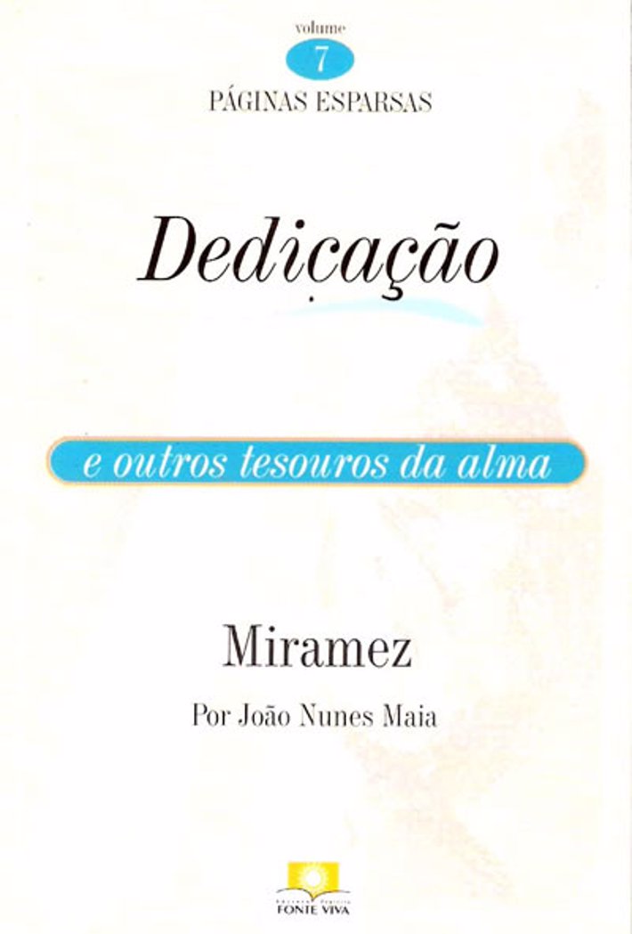 Páginas Esparsas 7 - Dedicação