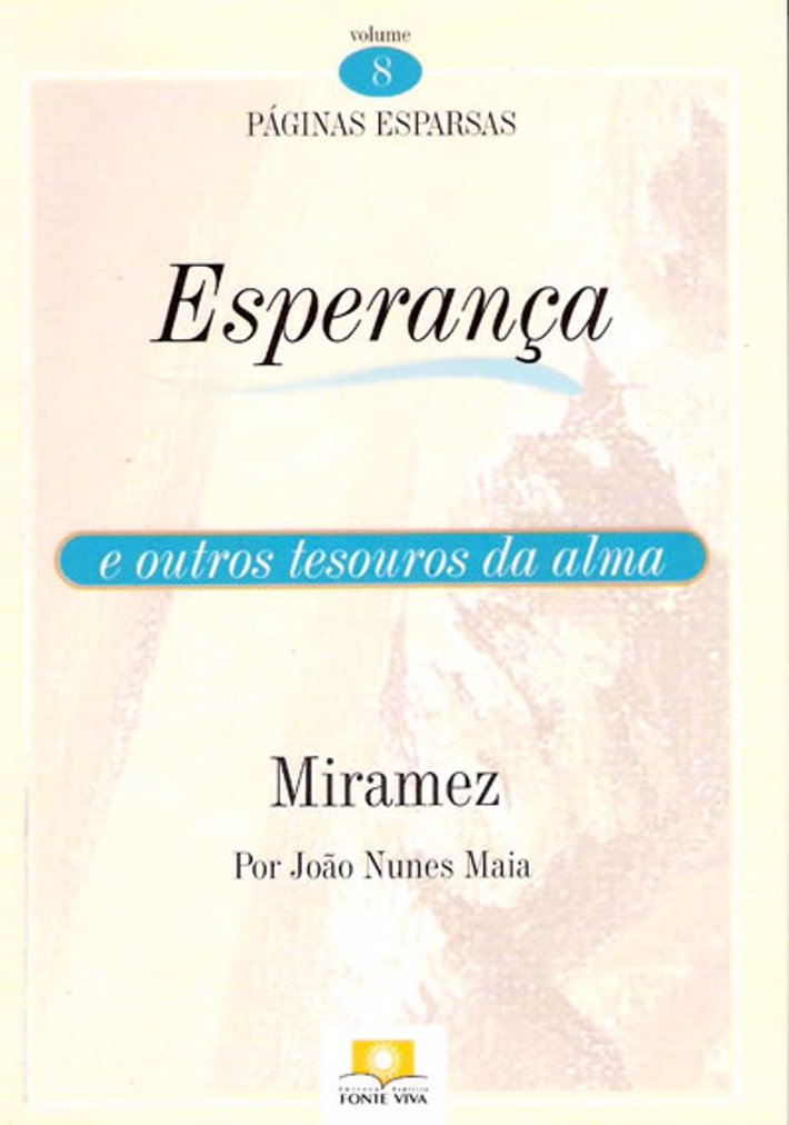 Páginas Esparsas 8 - Esperança